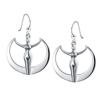 Oberon Zell Astra Star Goddess Earrings TER1271 - Jewelry